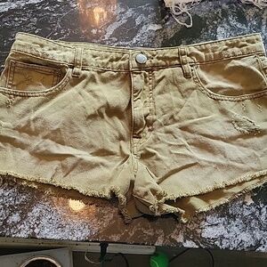 Free People jean cut offs!